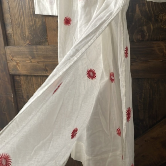 FREE PEOPLE Floral Embroidery Sun Midi Dress - Picture 9 of 11